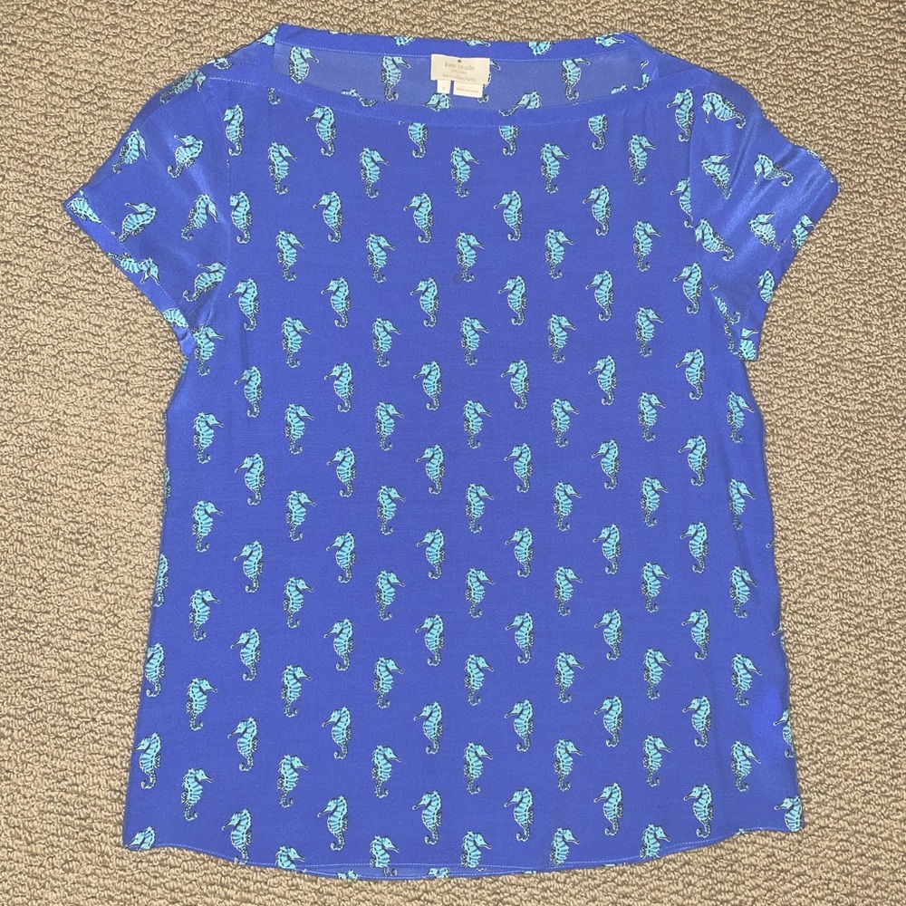 Kate Spade Seahorse Top - Picture 2 of 6